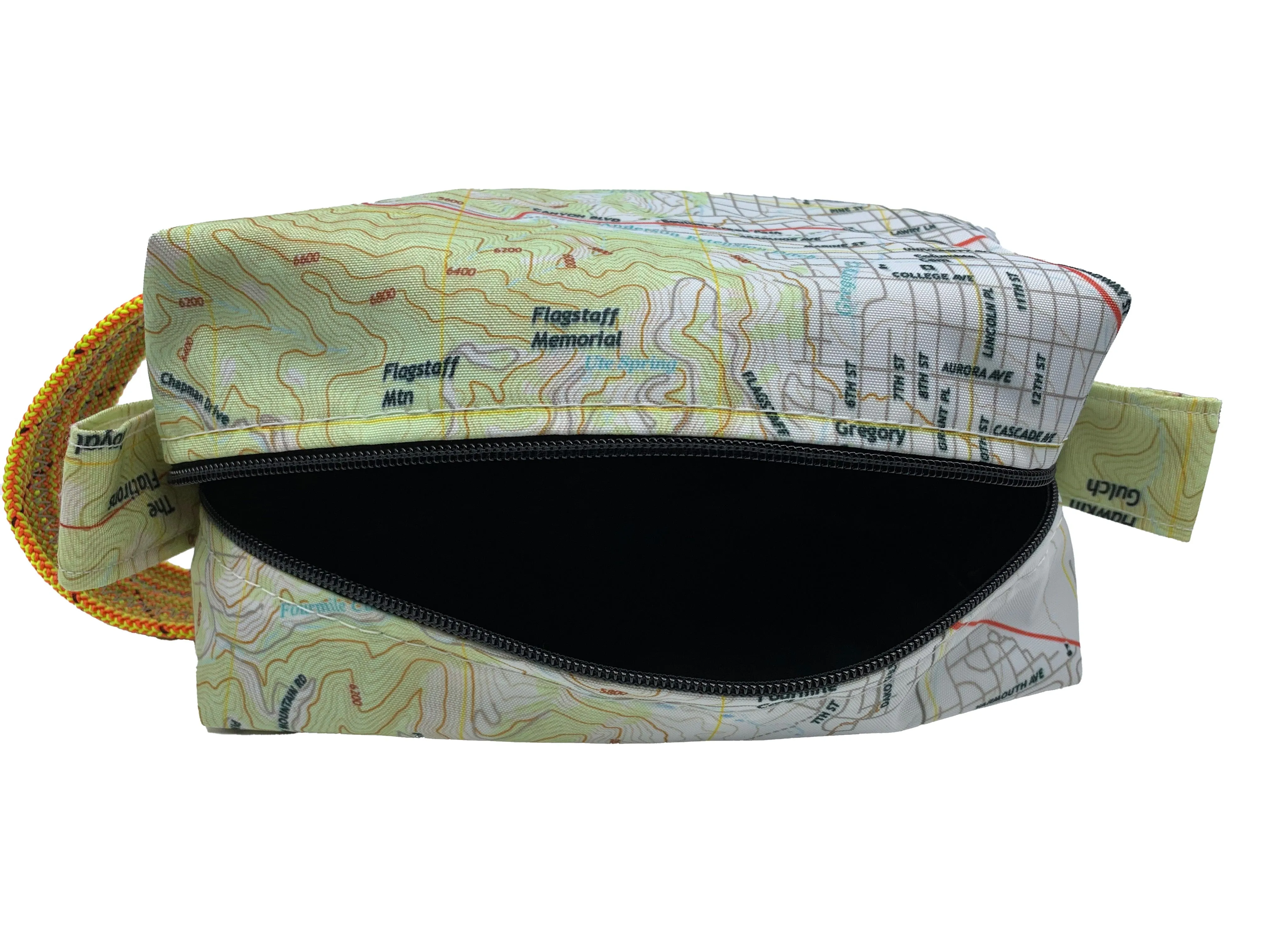 Custom Topo Chart Dopp Kit & Toiletry Bag