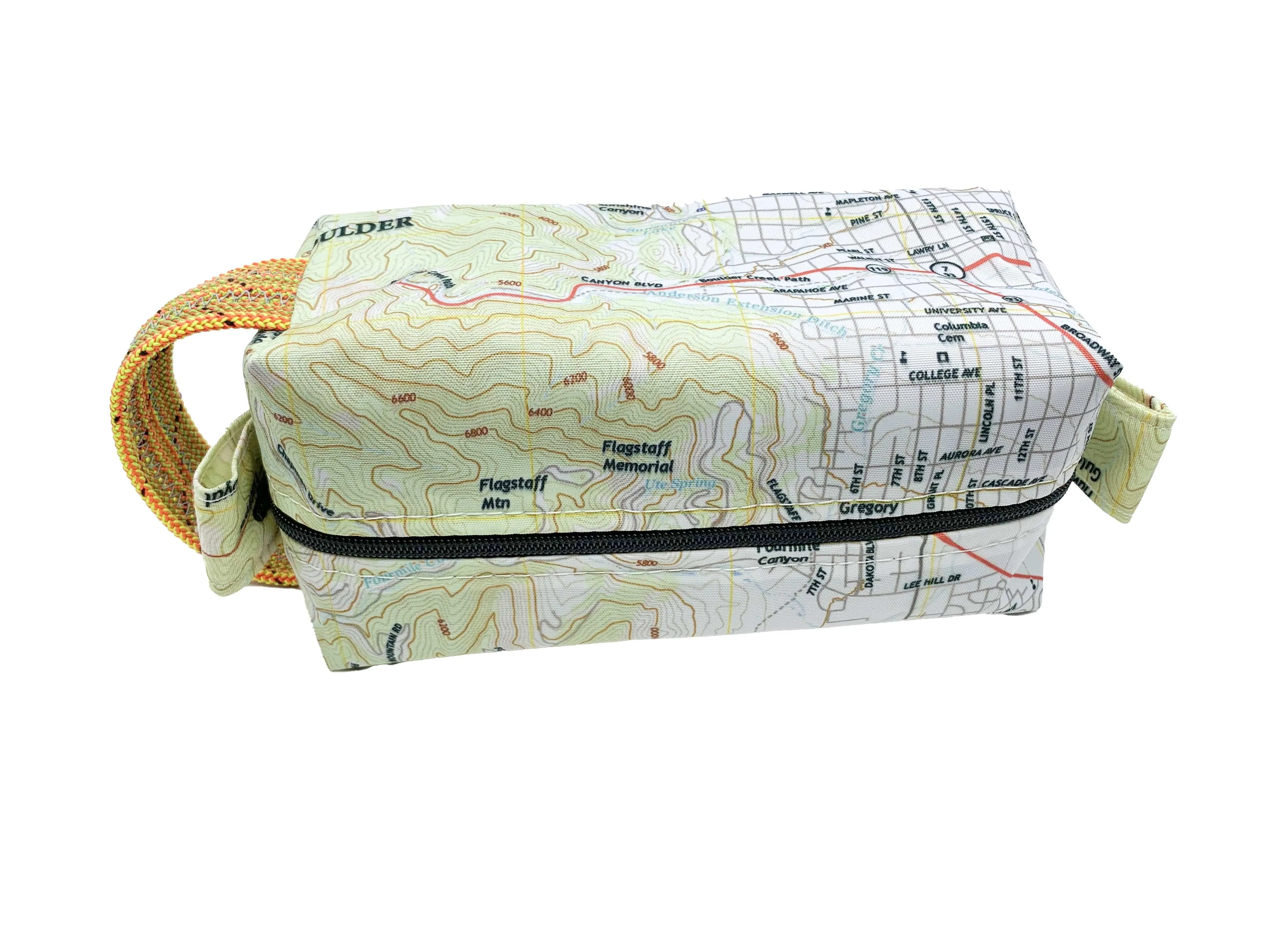 Custom Topo Chart Dopp Kit & Toiletry Bag