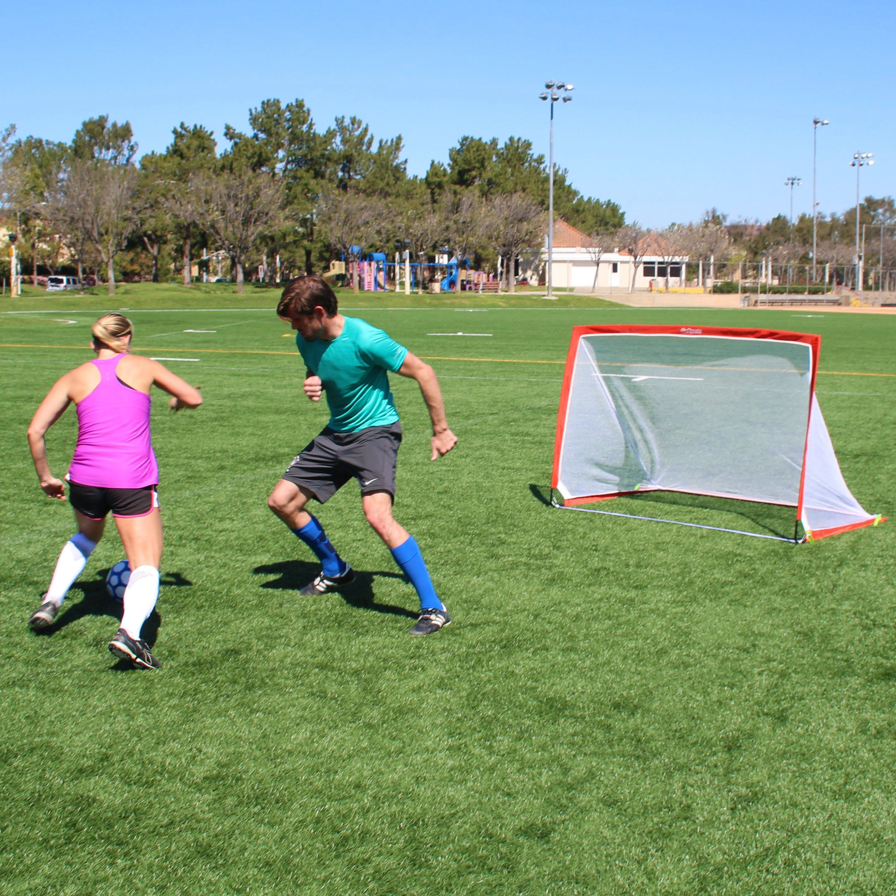 GoSports 6 ft Size Portable Soccer Goal