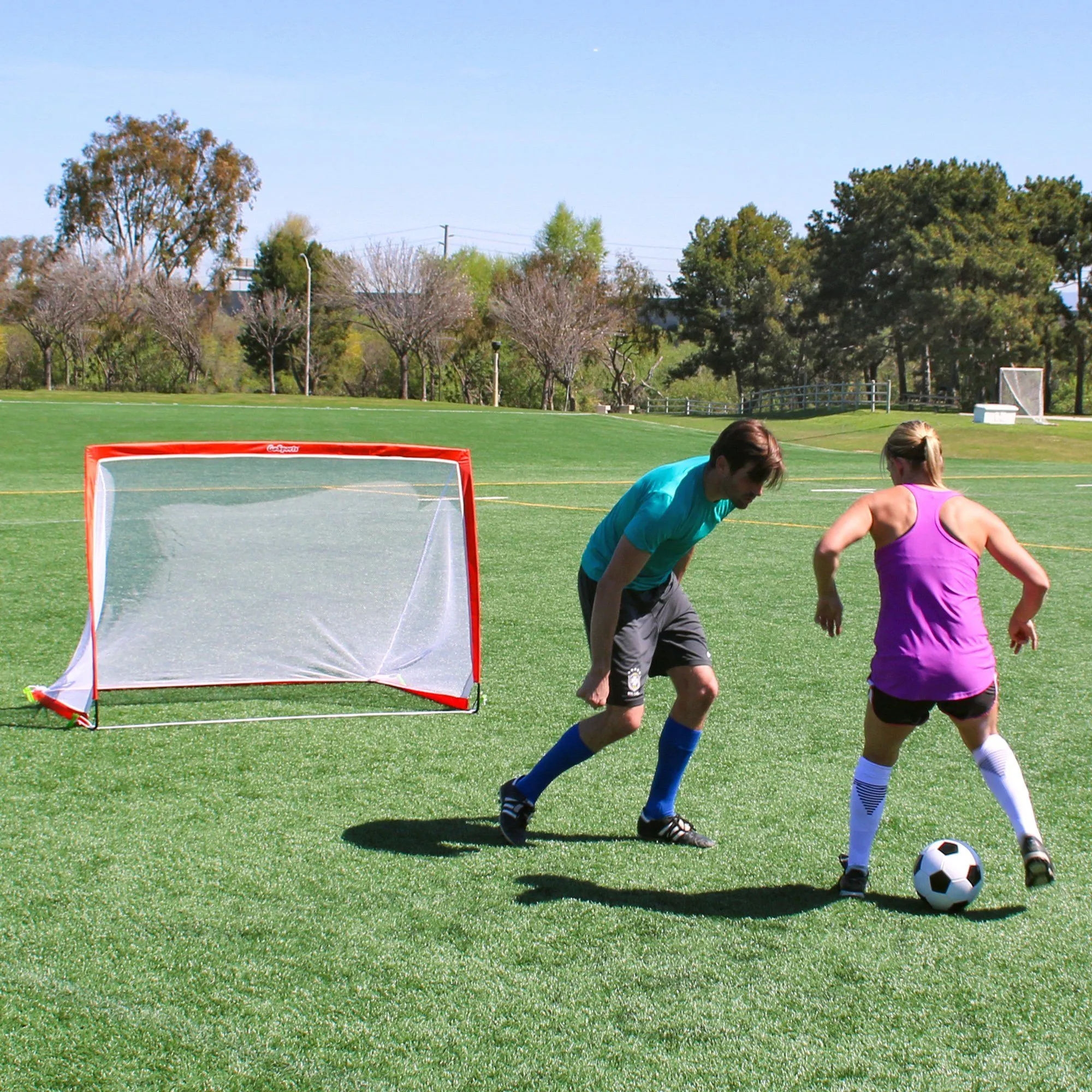 GoSports 6 ft Size Portable Soccer Goal