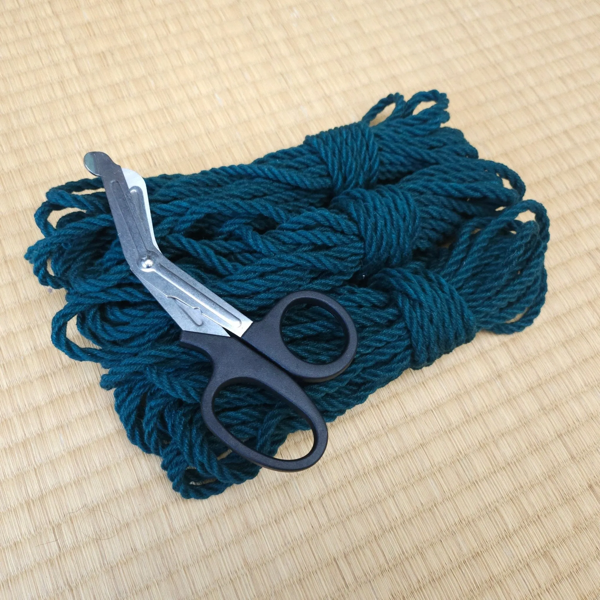 'Teal' Hemp shibari rope