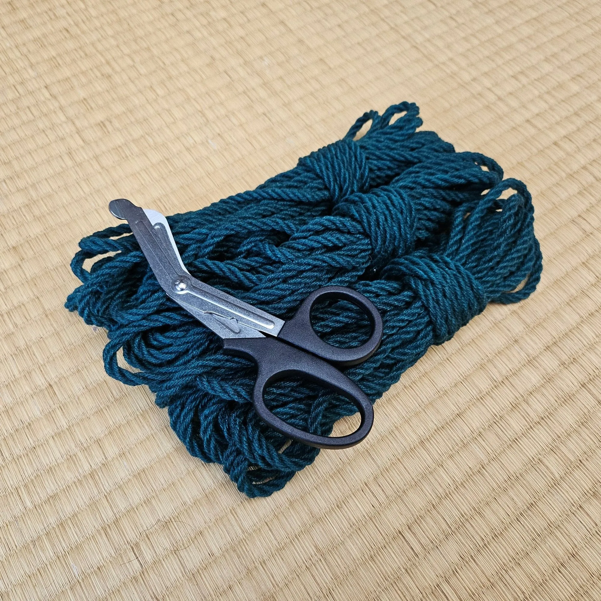 'Teal' Hemp shibari rope